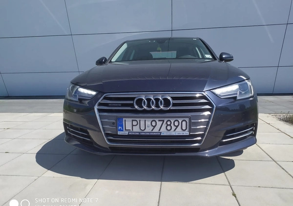 Audi A4 cena 69900 przebieg: 157100, rok produkcji 2017 z Puck małe 529